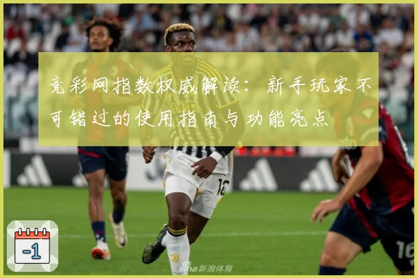 竞彩网指数权威解读：新手玩家不可错过的使用指南与功能亮点