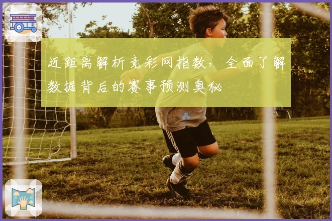近距离解析竞彩网指数,全面了解数据背后的赛事预测奥秘